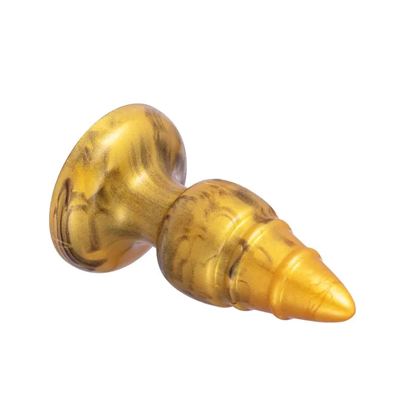 Goldy Plug anal Fantasy Silicona liquida · SILEXD · Anal — photo 2