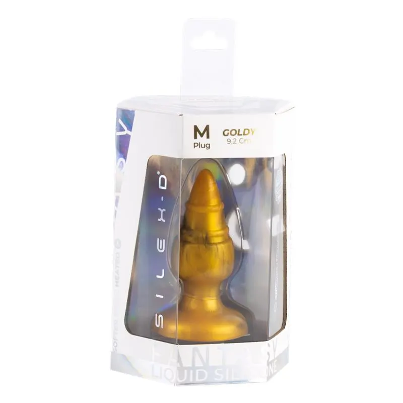 Goldy Plug anal Fantasy Silicona liquida · SILEXD · Anal — photo 5