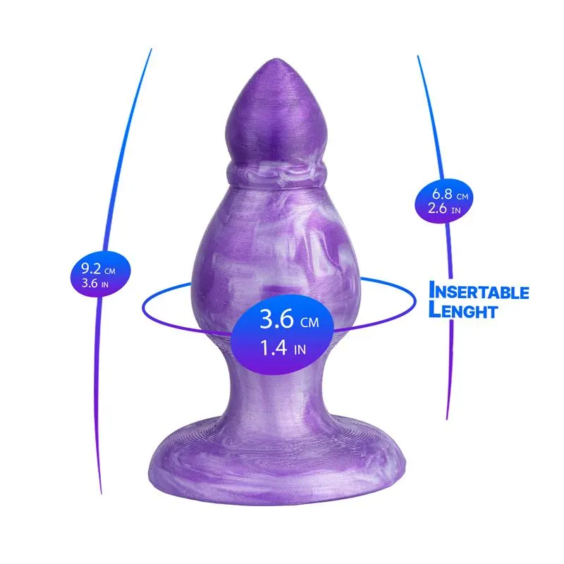 Queen Plug Anal Fantasy Silicona Líquida · SILEXD · Anal — Foto 4