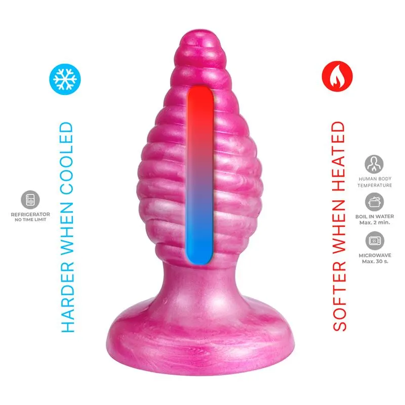Plug anal Fantasy Silicona Liquida Cherry · SILEXD · Anal — Foto 3