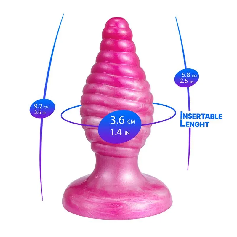 Plug anal Fantasy Silicona Liquida Cherry · SILEXD · Anal — Foto 4