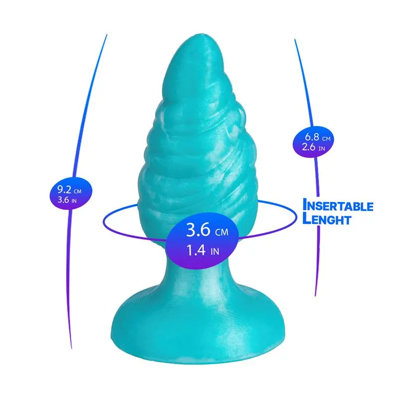 Plug Anal Fantasy Melty Silicona Liquida · SILEXD · Anal — Foto 4