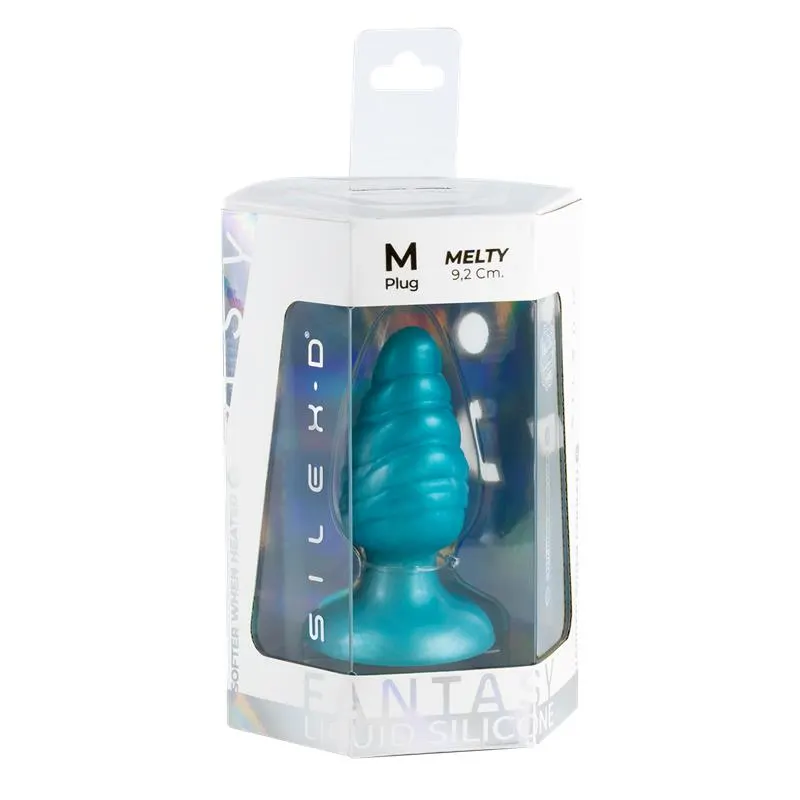 Plug Anal Fantasy Melty Silicona Liquida · SILEXD · Anal — Foto 5