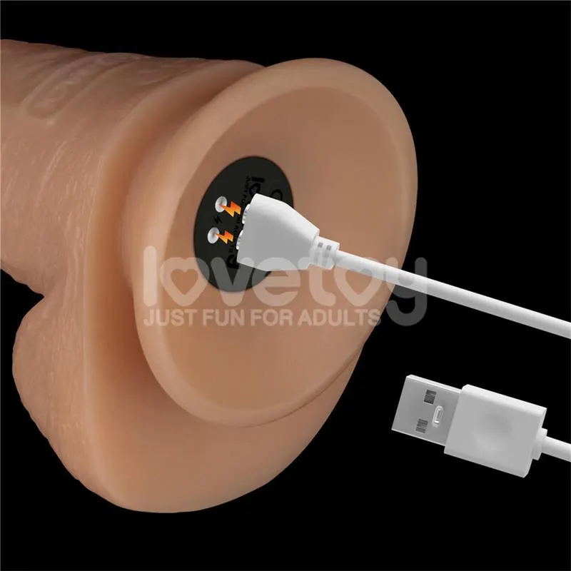 Arnés con Dildo con Vibración 8 · XS/S/M · LOVETOY · Dildos — Foto 19