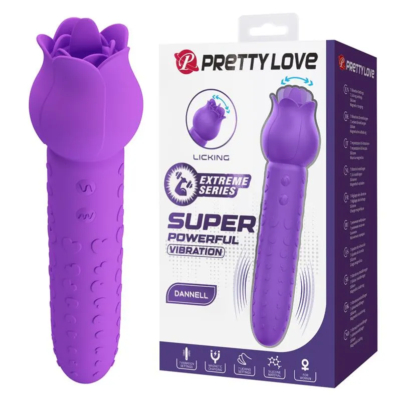 Dannell Estimulador con Lengua · PRETTYLOVE · Estimuladores de Clítoris