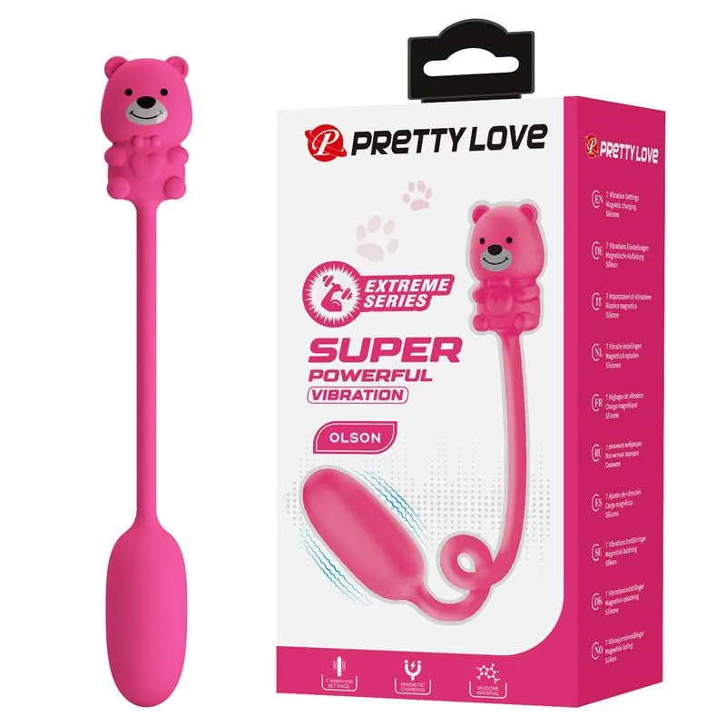 Olson Huevo Vibrador · PRETTYLOVE · Huevos y Balas Vibradoras