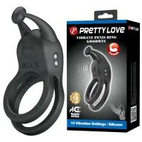Goodwin Anillo Doble con Vibración · PRETTYLOVE · Anillos para el Pene