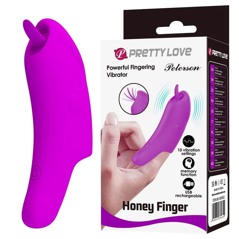 Peterson Vibrador de Dedo · PRETTYLOVE · Vibradores