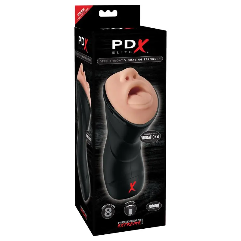 PDX Elite Masturbador Vibrador Deep Throat · PDX ELITE · Masturbadores Él — photo 3