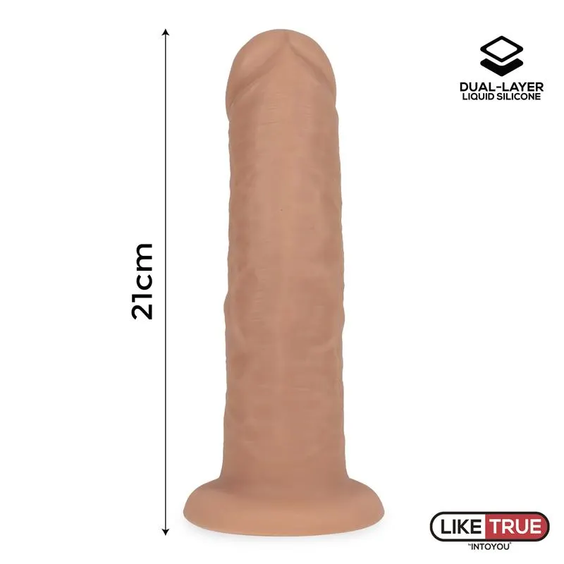 Dildo Realista Silicona Líquida Dual Layer 8.25 · LIKETRUE · Dildos — Foto 9