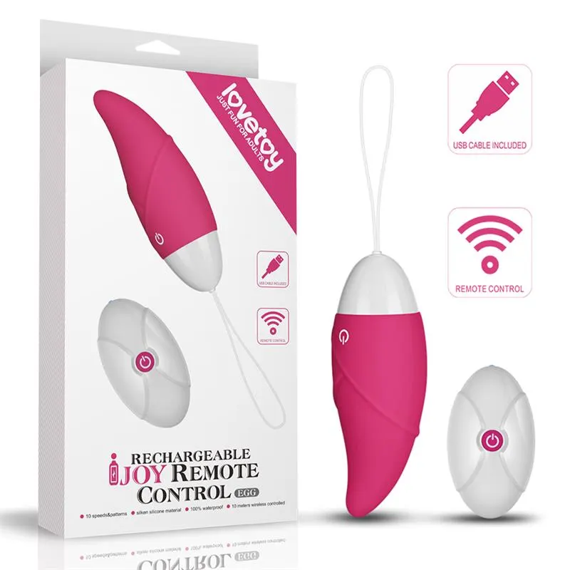 Huevo Vibrador iJoy Control Remoto USB Rosa · LOVETOY · LOVETOY · Huevos y Balas Vibradoras — photo 7