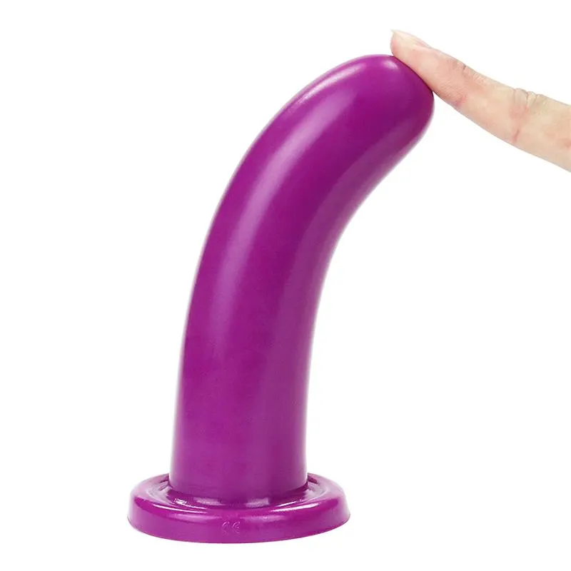 Estimulador Holy Dong 6 Silicona Líquida Púrpura · LOVETOY · Anal — Foto 4