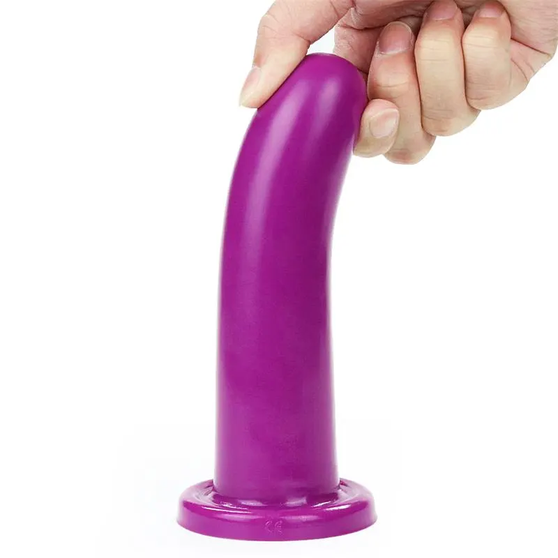 Estimulador Holy Dong 6 Silicona Líquida Púrpura · LOVETOY · Anal — Foto 5