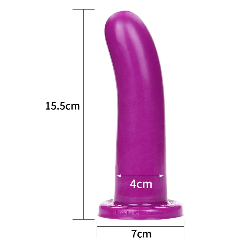 Estimulador Holy Dong 6 Silicona Líquida Púrpura · LOVETOY · Anal — Foto 7