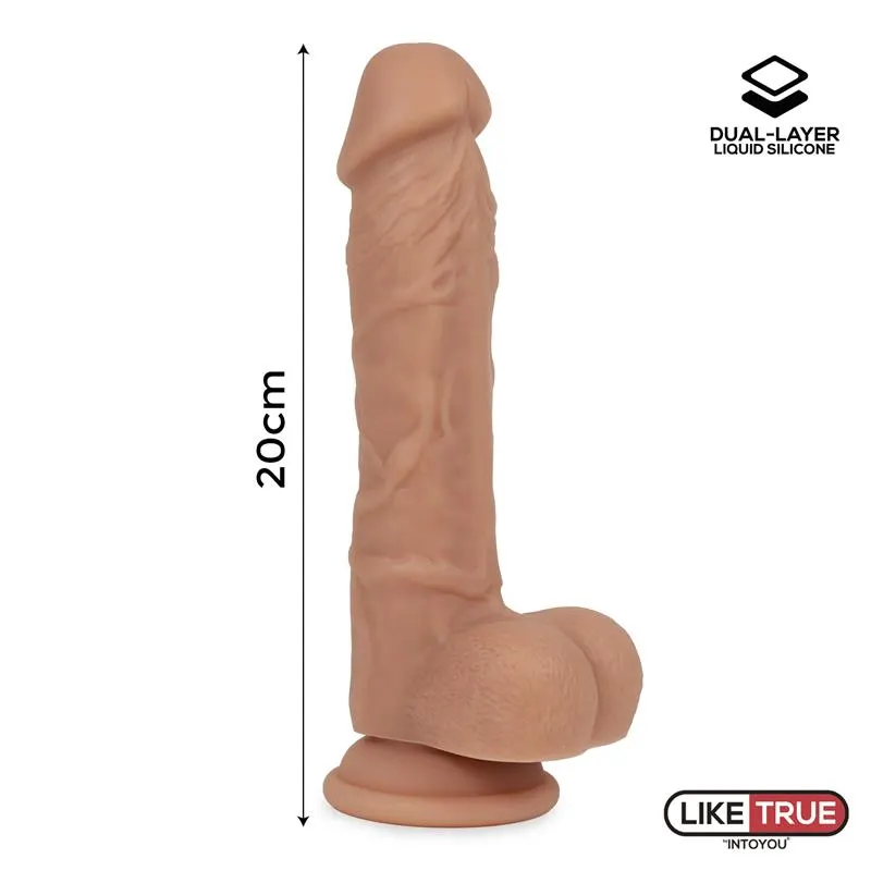 Dildo Realista Silicona Líquida Dual Layer 8 · LIKETRUE · Dildos — Foto 8