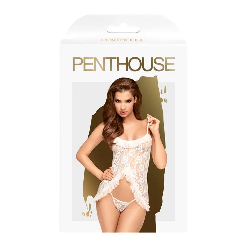Chemise Flawless Love Blanco · S/M · PENTHOUSE · Conjuntos y Bodies — photo 3