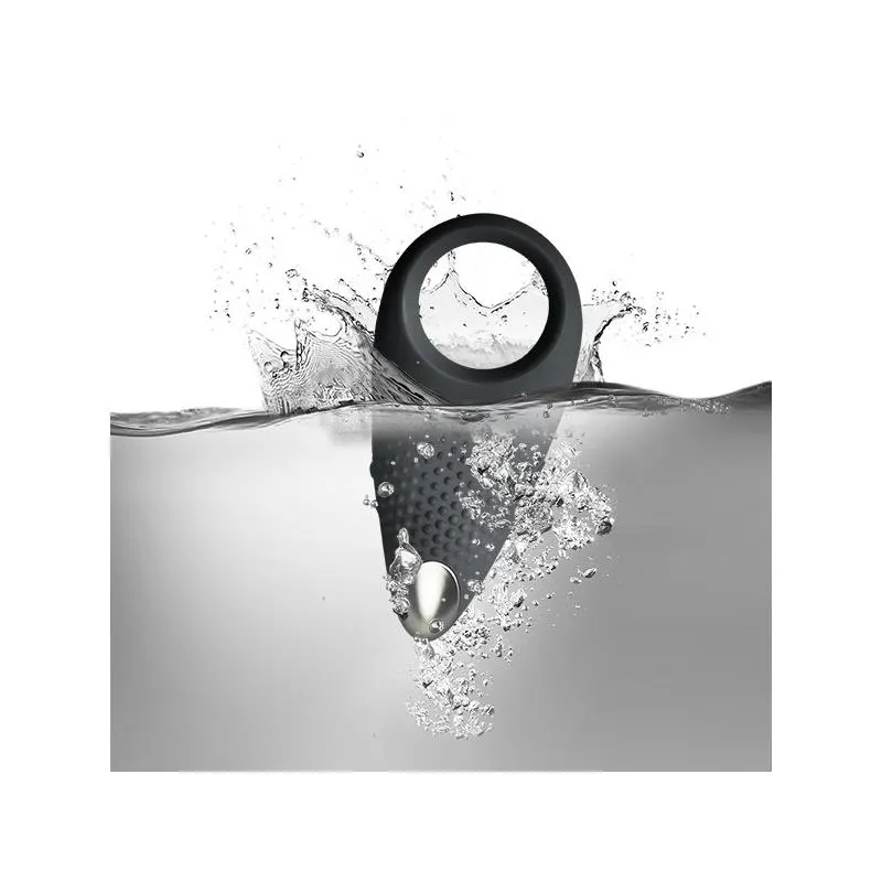 Empower Anillo Vibrador USB Negro · ROCKSOFF · Anillos para el Pene — Foto 4
