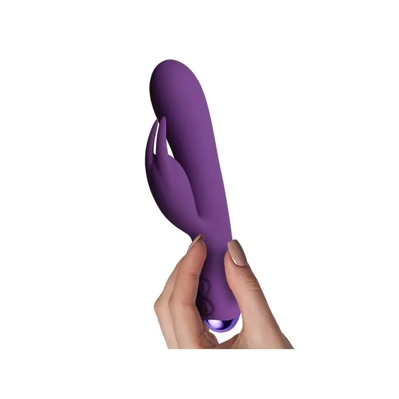 Flutter Rabbit Vibrador con Conejito 2 Motores Púrpura · ROCKSOFF · Vibradores — Foto 3