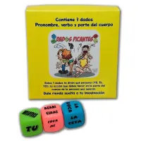 Juego 3 Dados Fluorescentes · DIVERTY SEX · Juegos y Complementos Divertidos