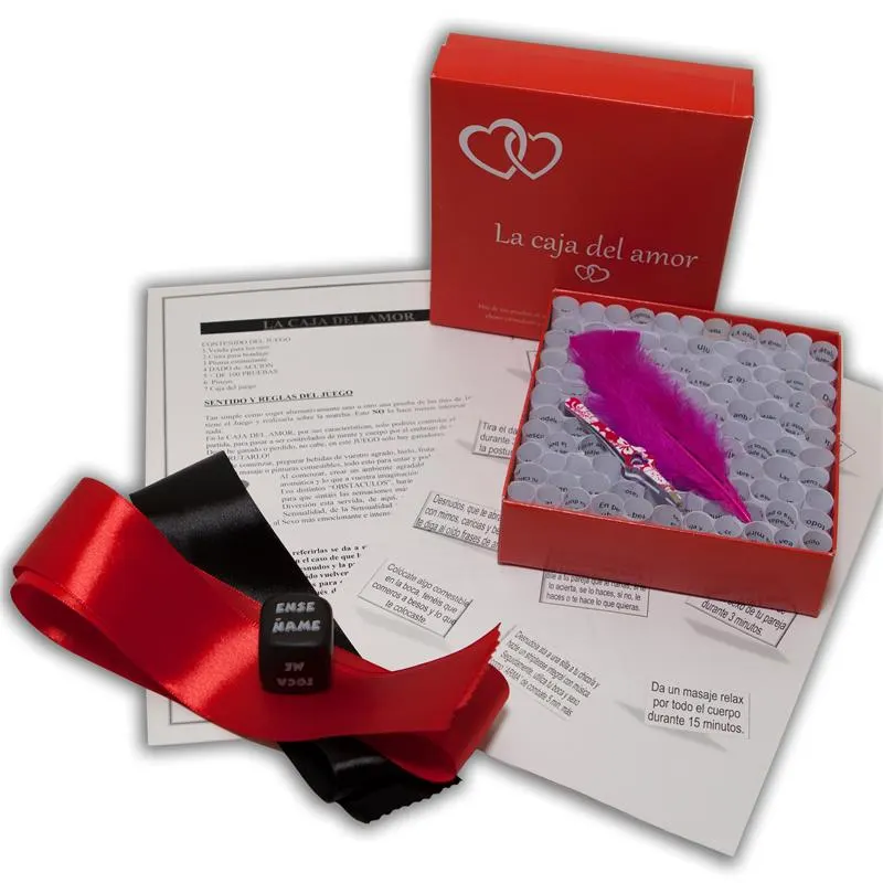 Juego La Caja del Amor · DIVERTY SEX · Juegos y Complementos Divertidos