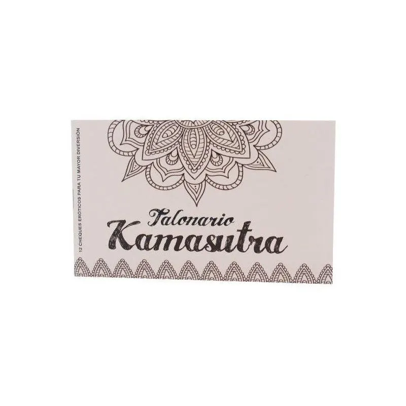Talonario Kamasutra 12 Cupones · TALOKA · Juegos y Complementos Divertidos