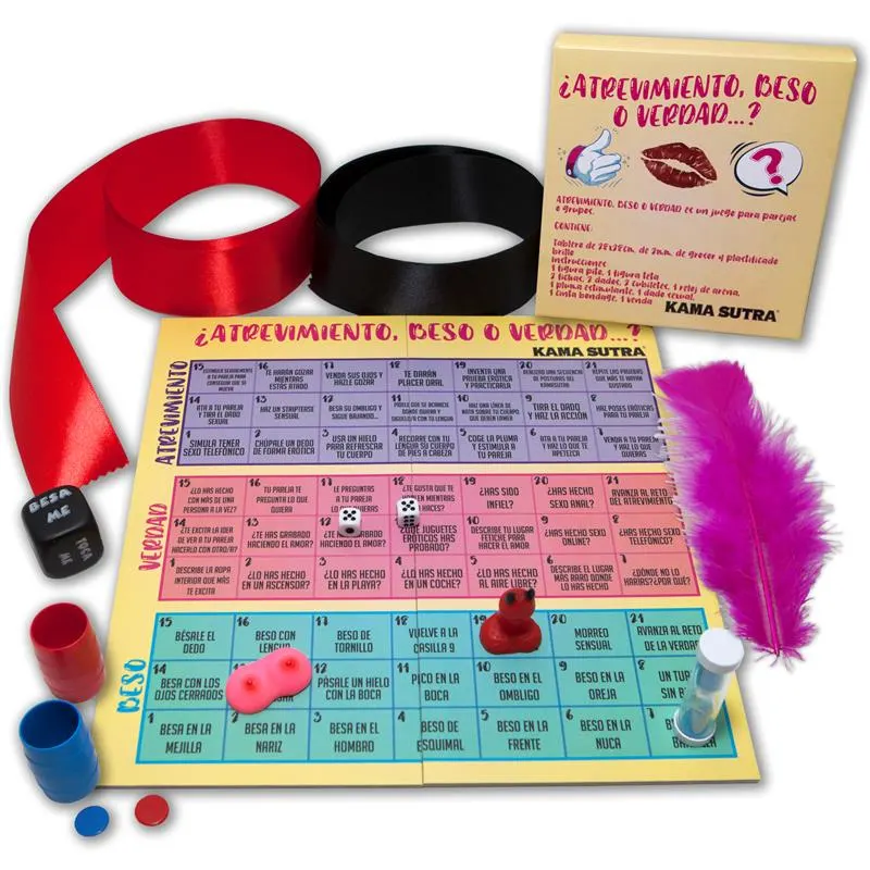 Juego de Atrevimiento, Beso y Verdad · DIVERTY SEX · Juegos y Complementos Divertidos