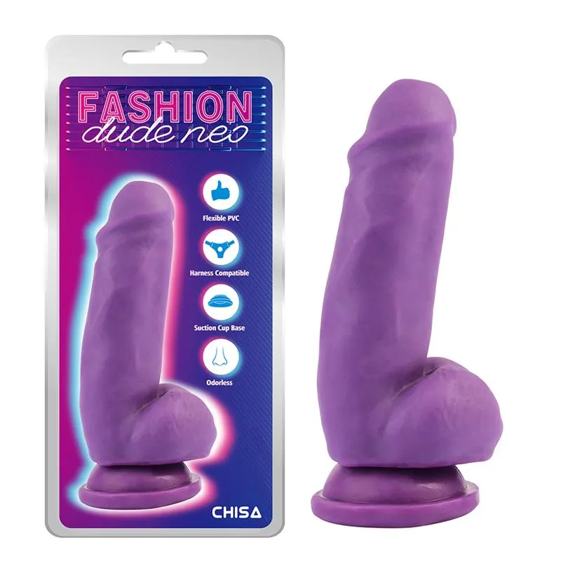 Dildo Dual Density  Purpura 6.9 · CHISA · Dildos — Foto 5