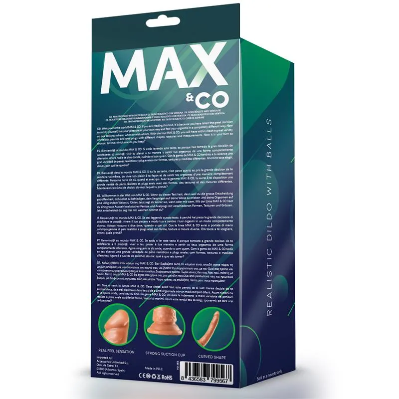 Cage Dildo Realista Natural 8,65 - 22 cm · MAX & CO · Dildos — photo 3