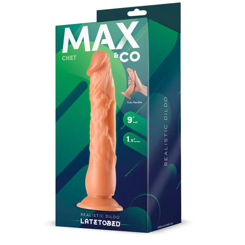 Chet Dildo Realista Natural 9 - 23 cm · MAX & CO · Dildos — Foto 2