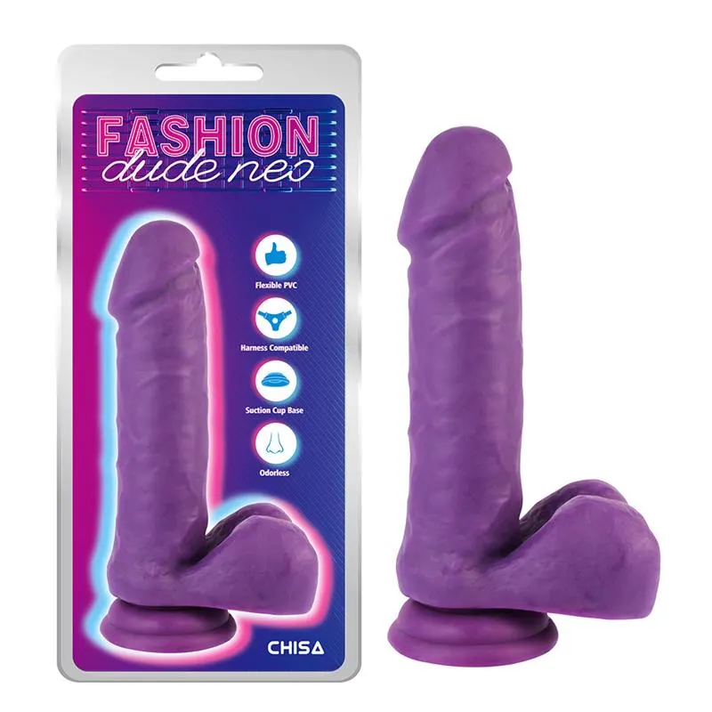 Dildo Dual Density Purpura 7.6 · CHISA · Dildos — Foto 5