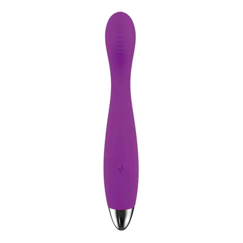 No. Ten Vibrador Hiper-Flexible Punto-G USB Magnético Silicona · ACTION · Vibradores — photo 3