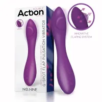 No. Nine Vibrador Punto G Función de Pulsación USB Magnético Silicona · ACTION · Vibradores
