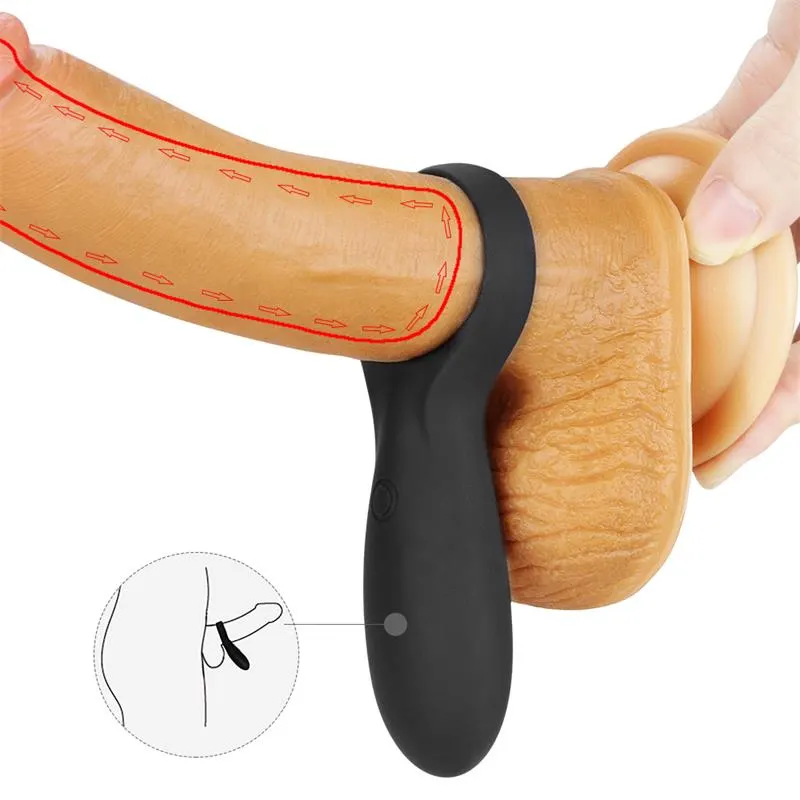 Anillo para el Pene iJoy Stamina Ring USB Negro · LOVETOY · Anillos para el Pene — Foto 5