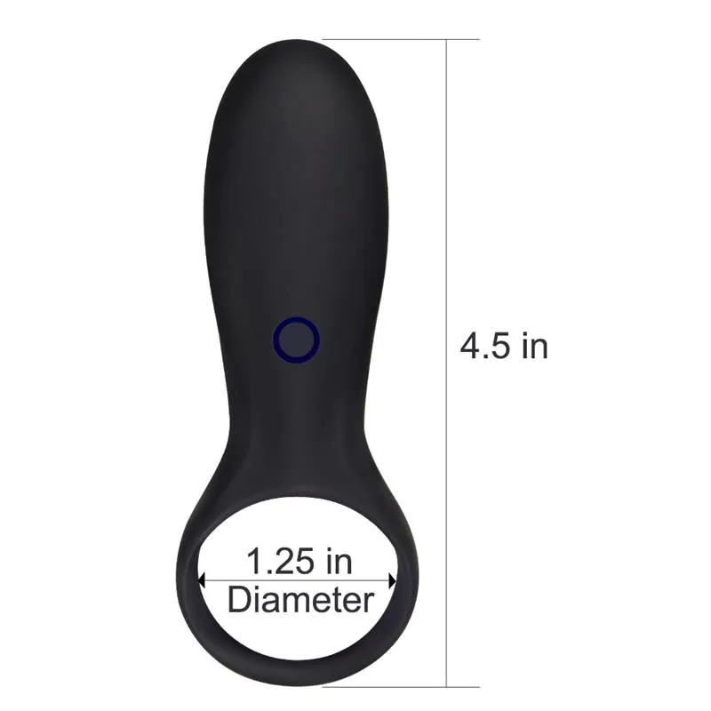 Anillo para el Pene iJoy Stamina Ring USB Negro · LOVETOY · Anillos para el Pene — Foto 6