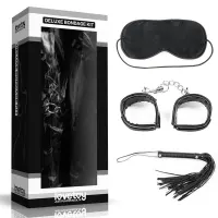 Kit Bondage Deluxe: Antifaz, Esposas y Flogger · LOVETOY · LOVETOY · Accesorios BDSM y Fetish