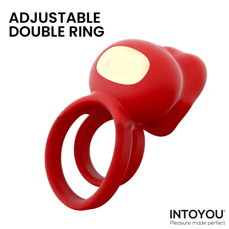 Bittey Anillo Vibrador con Biting - Mordisqueo · INTOYOU · Anillos para el Pene — Foto 5