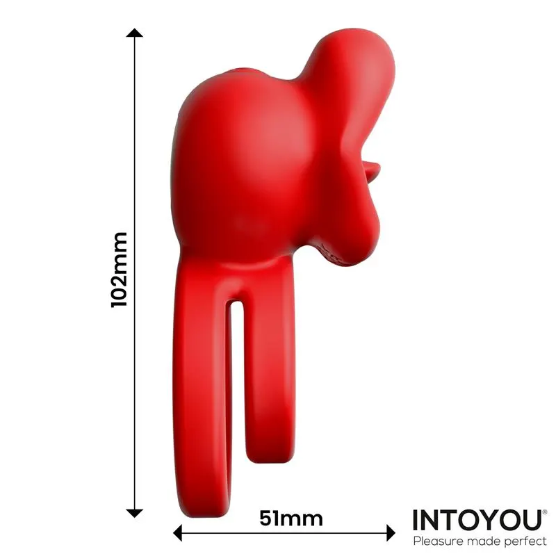 Bittey Anillo Vibrador con Biting - Mordisqueo · INTOYOU · Anillos para el Pene — Foto 8