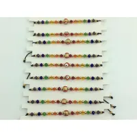 Pulsera Pequeña Ojo Turco Bandera LGBT+ · DIVERTY SEX · Línea LGBT+