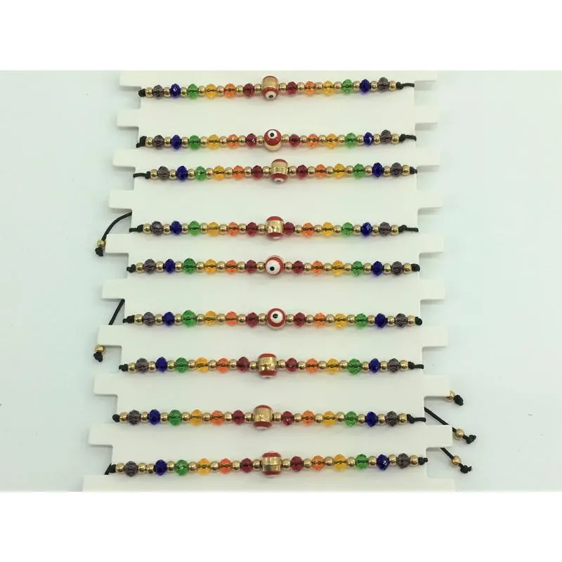 Pulsera Pequeña Ojo Turco Bandera LGBT+ · DIVERTY SEX · Línea LGBT+