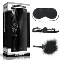 Kit Bondage Deluxe: Antifaz, Mordaza y Plumero · LOVETOY · LOVETOY · Accesorios BDSM y Fetish
