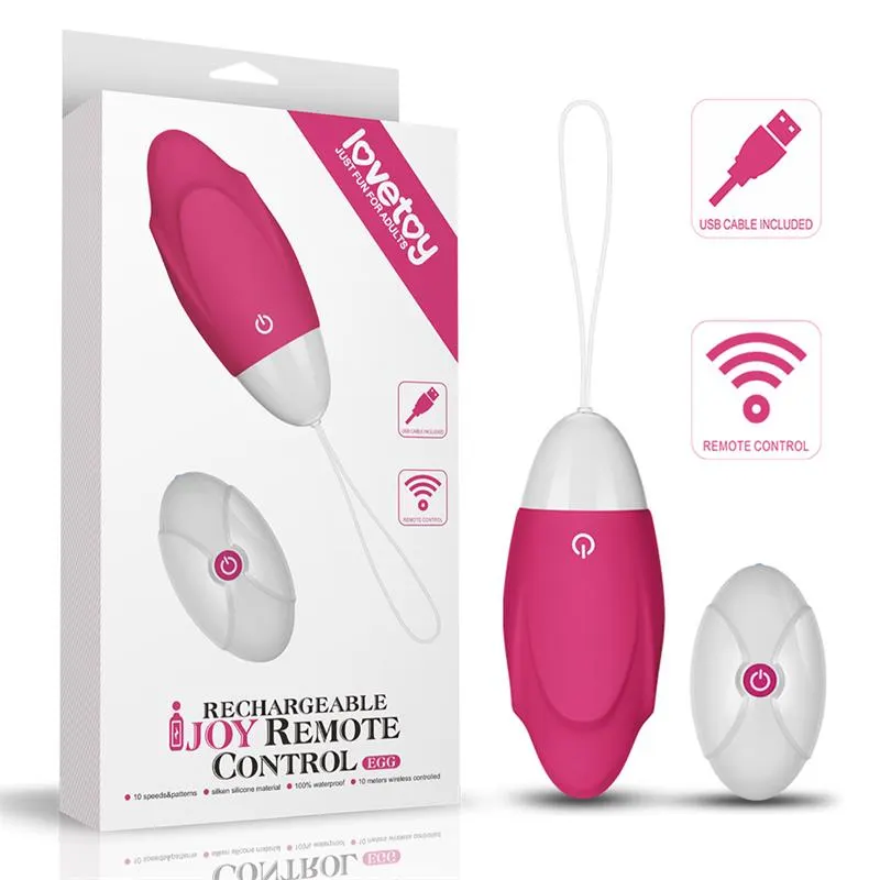 Huevo Vibrador iJoy Control Remoto USB Rosa · LOVETOY · LOVETOY · Huevos y Balas Vibradoras — photo 7