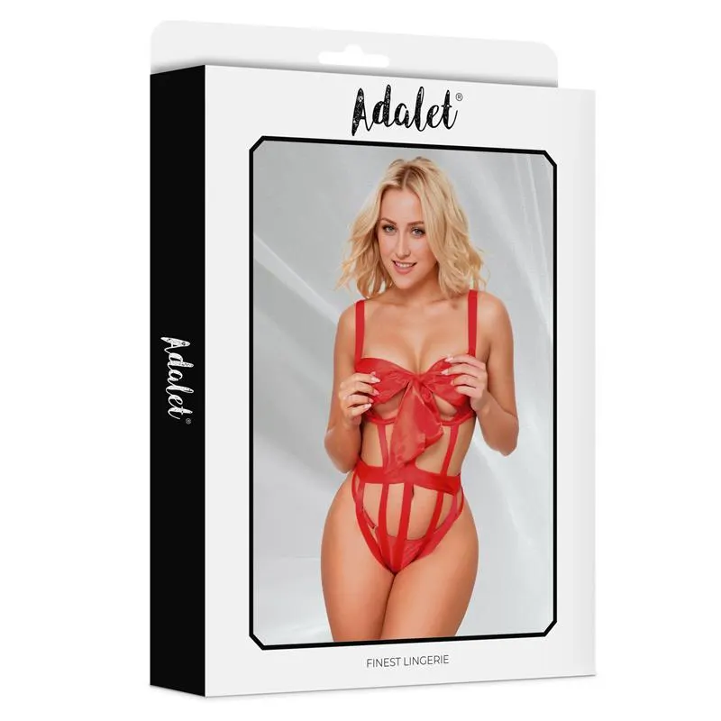 Layla Body con Lazo Delantero y Trasero · S/M · ADALET LINGERIE · Conjuntos y Bodies — Foto 3