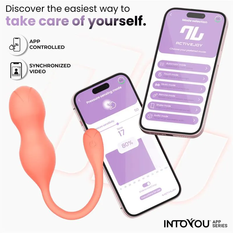 Kyra Entrenador de Suelo Pélvico con Sensor de Presión y APP · INTOYOU APP SERIES · Bolas Chinas y Salud Femenina — Foto 6