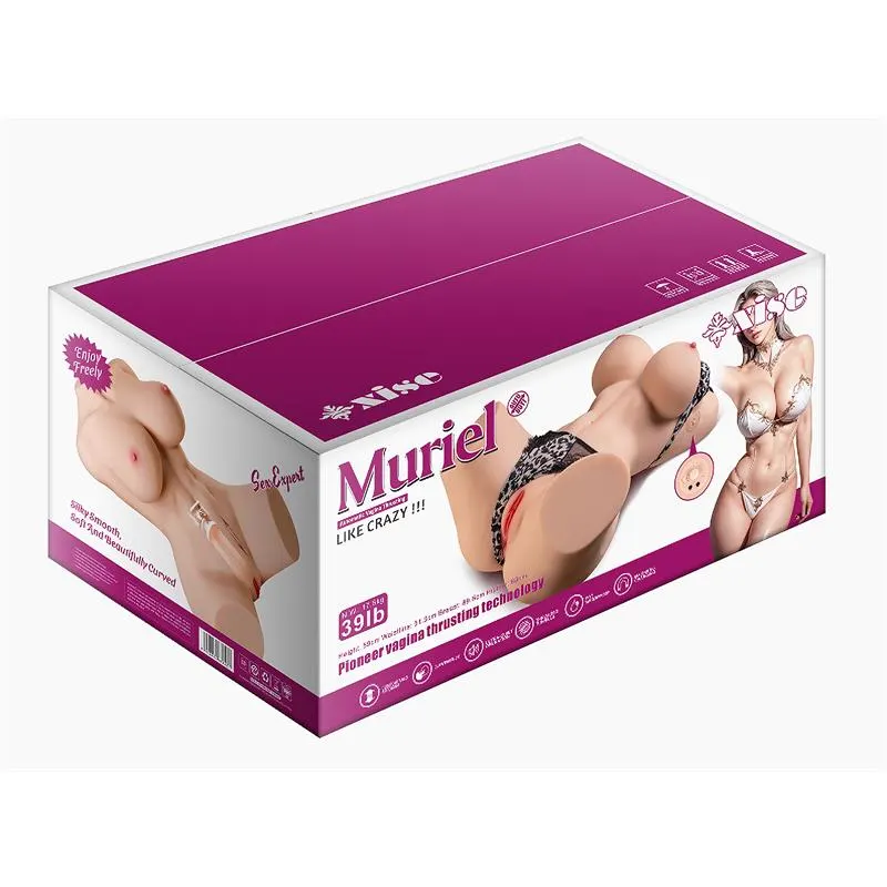 Muriel Torso con Esqueleto Interno y Thrusting 17.5 kg · XISE · Masturbadores Él — photo 2