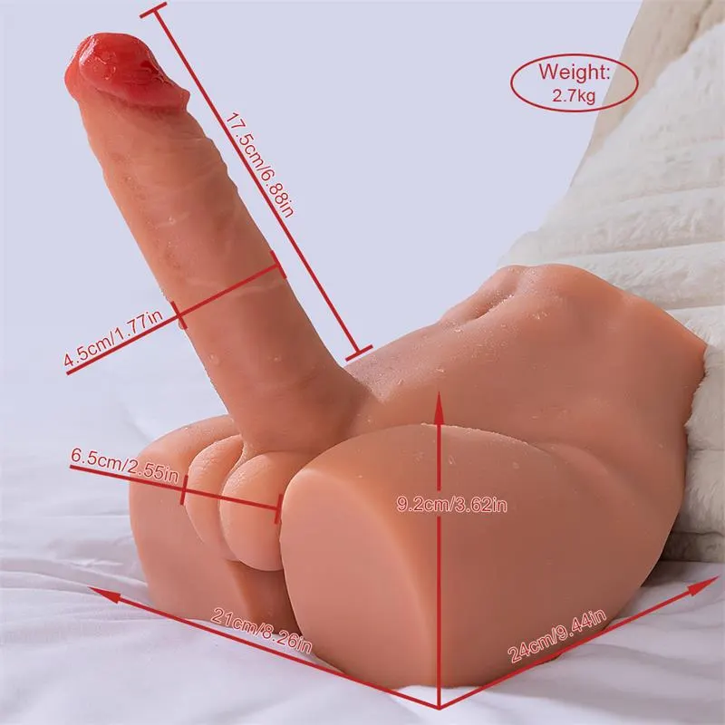 Peel Masturbador con Dildo y Ano, Vibración y Thrusting 2.7 kg · XISE · Masturbadores Él — photo 11