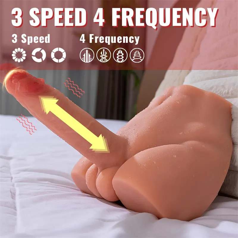 Peel Masturbador con Dildo y Ano, Vibración y Thrusting 2.7 kg · XISE · Masturbadores Él — photo 3