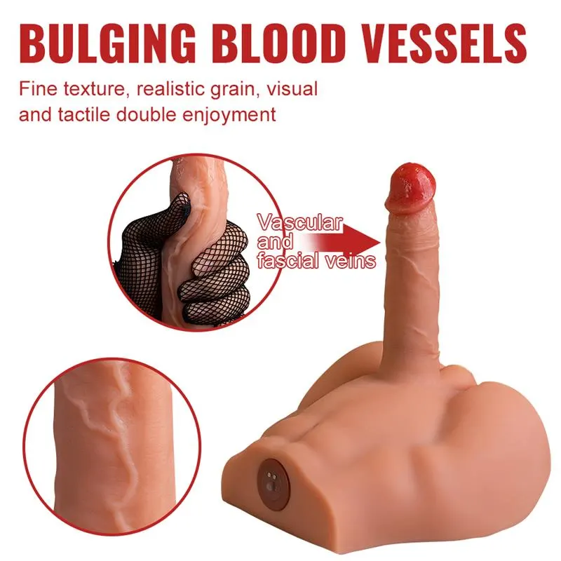 Peel Masturbador con Dildo y Ano, Vibración y Thrusting 2.7 kg · XISE · Masturbadores Él — photo 7