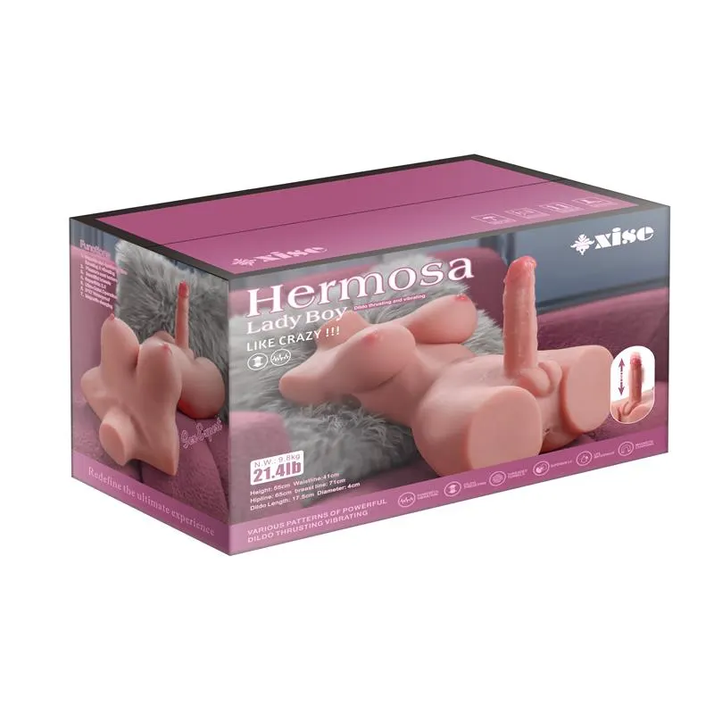 Hermosa Lady Boy Torso con Vibración y Thrusting 9.75 kg · XISE · Masturbadores Él — foto 11