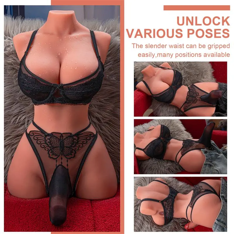 Hermosa Lady Boy Torso con Vibración y Thrusting 9.75 kg · XISE · Masturbadores Él — foto 9