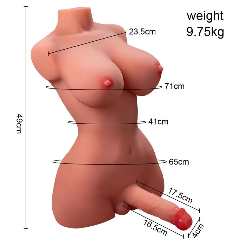 Hermosa Lady Boy Torso con Vibración y Thrusting 9.75 kg · XISE · Masturbadores Él — foto 10